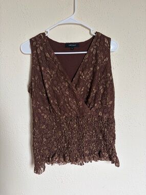 Karen Kane Smocked Tank Top